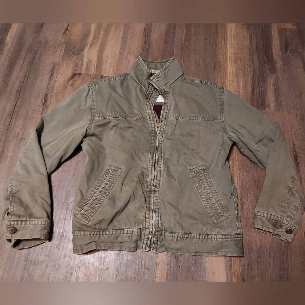 Aeropostale Corduroy Tan Rustic Jacket
